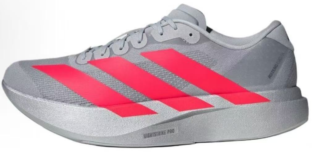 Adidas Adizero EVO SL 'Silver Metallic Lucid Red'