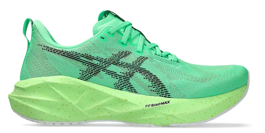 ASICS Novablast 5 Ekiden Vital Green Black