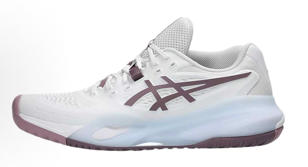 ASICS Gel-Resolution X White/Dusty Mauve Women's