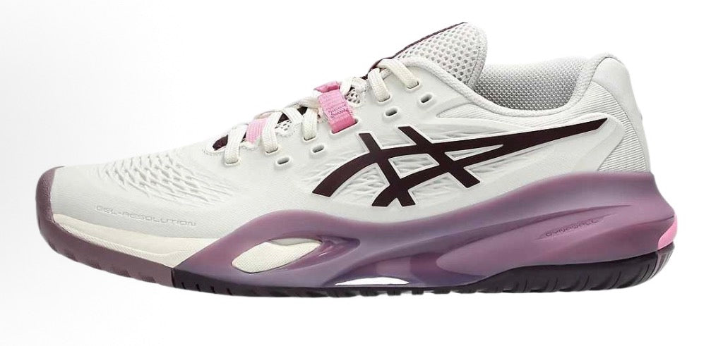 ASICS Gel-Resolution X White SOFT OAT/DARK WMS