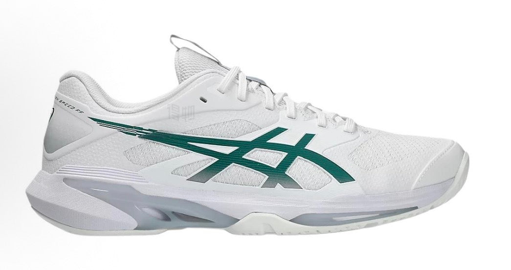 ASICS Solution Speed FF 4 White/Green WMS