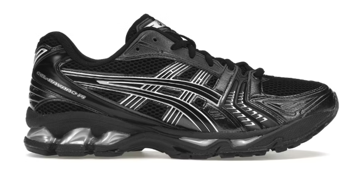 ASICS Gel-Kayano 14 Black Pure Silver