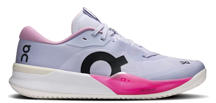 On Running The Roger Pro 3 Clay Thistle Pink