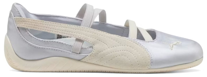 Puma Speedcat Ballet Silver Mist Warm White Satin (Women's)