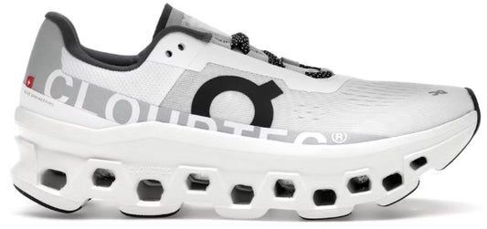 On Running Cloudmonster White Black (Women's)