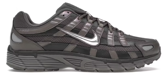 Nike P-6000 Cave Stone Medium Ash Flat Pewter Metallic Silver