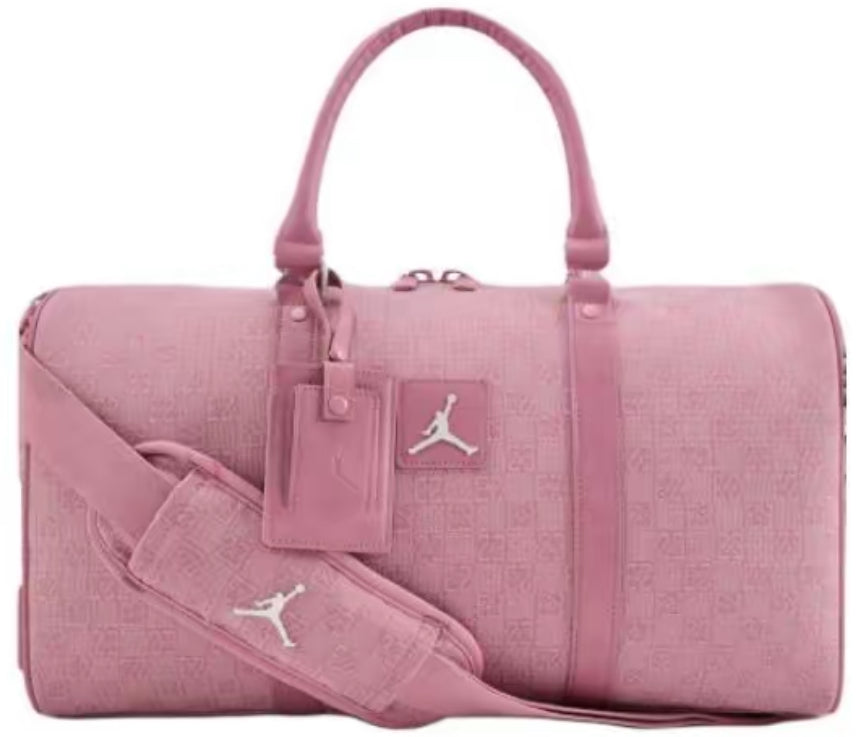 Nike Jordan Monogram Duffle Bag Pink