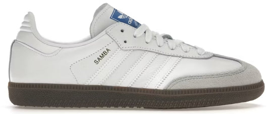 Adidas Samba Cloud White Blue Gum