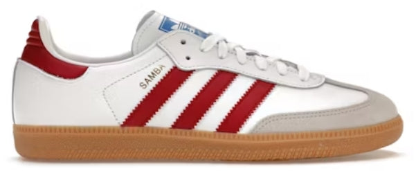 adidas Samba OG White Burgundy Gum