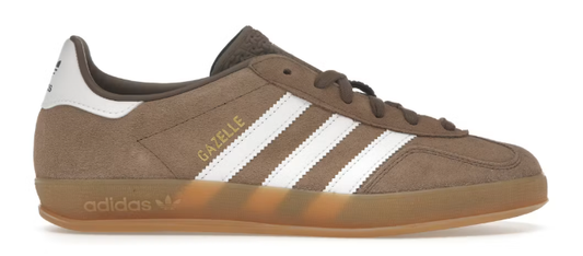 adidas Gazelle Indoor Earth Strata White Gold Metallic