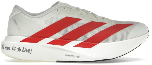 adidas Adizero EVO SL Off White Better Scarlet