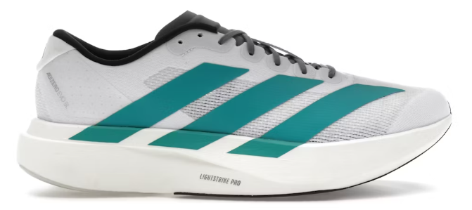 adidas Adizero Evo SL White Pure Teal