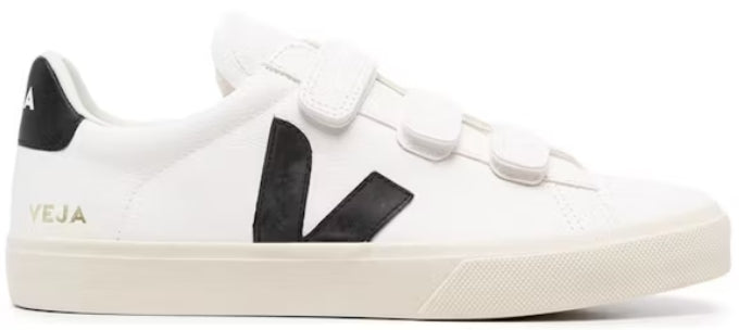 Veja Recife Chromefree Leather White Black (Women's)