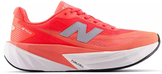 New Balance FuelCell Rebel v5 Urgent Red White Silver (Women's)