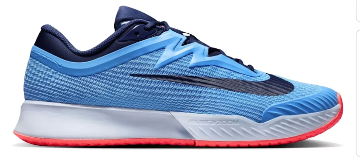 Nike Court Air Zoom Vapor Pro 3 HC University Blue Hot Lava Navy