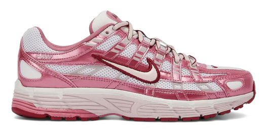 Nike P-6000 White Silt Red Peony (Women's)